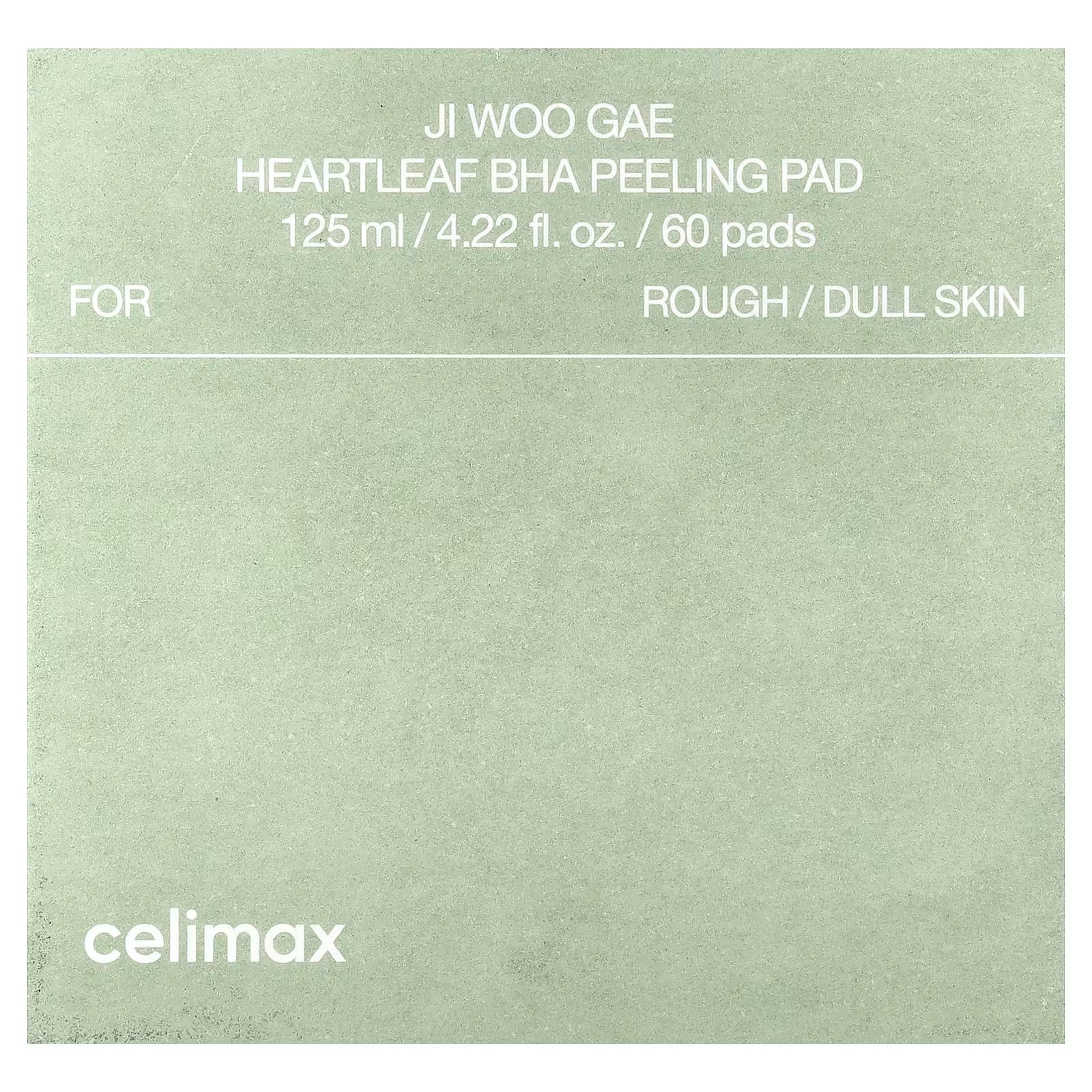 Heartleaf BHA Peeling Pad, 60 Pads