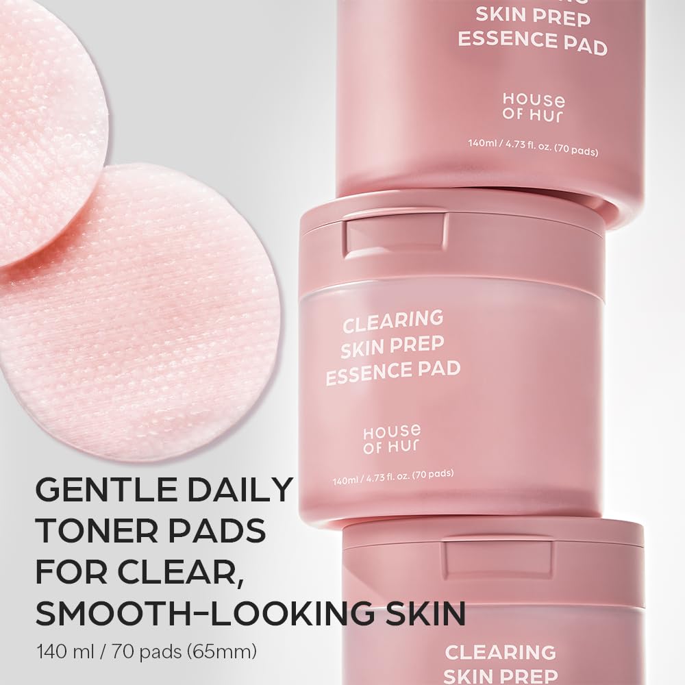 Clearing Skin Prep Toner Pads