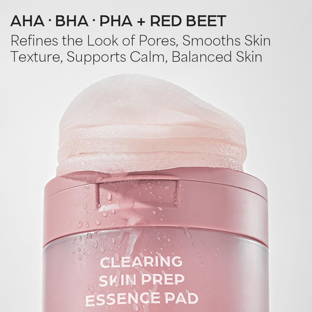 Clearing Skin Prep Toner Pads